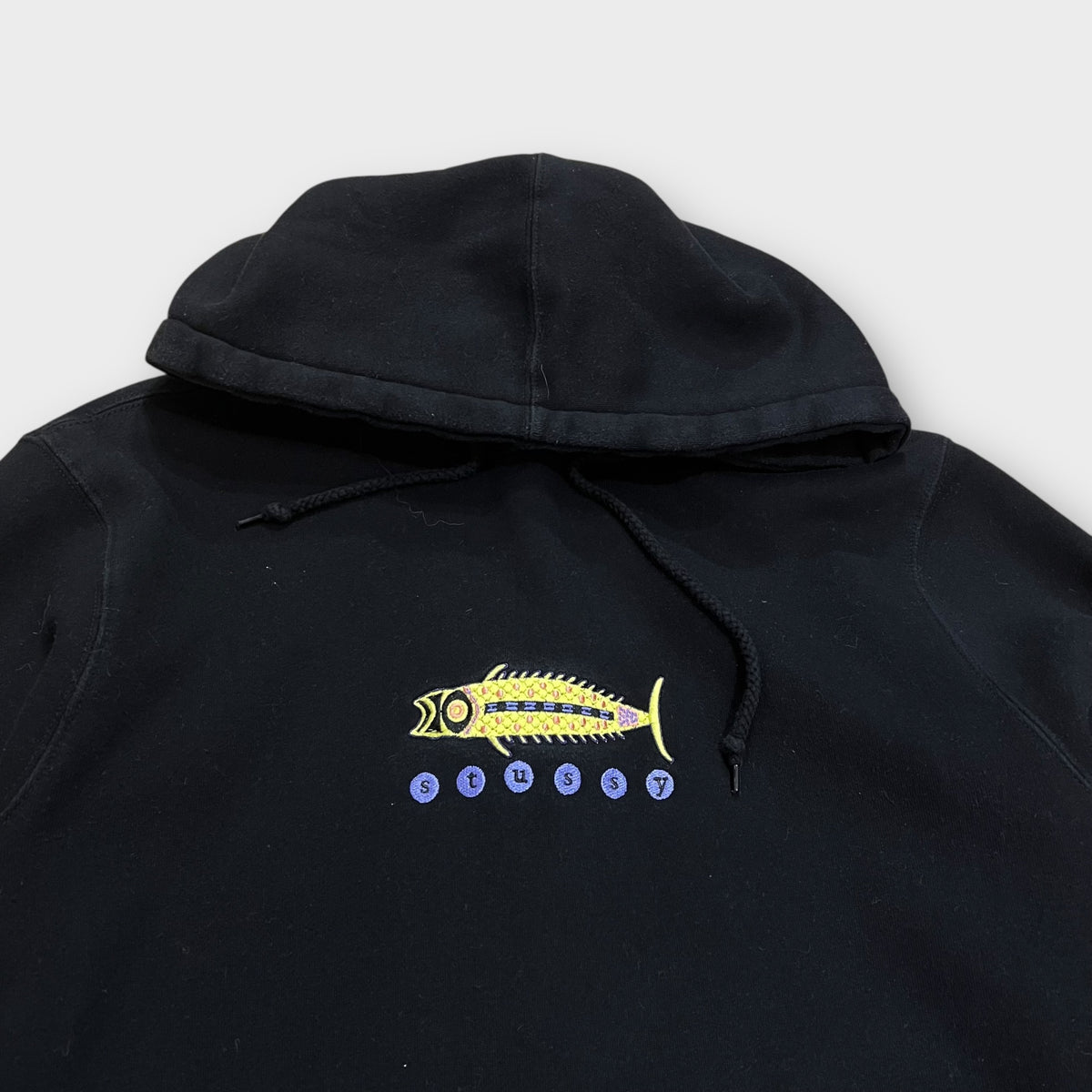 Hoodie Stussy Brodé Noir - S
