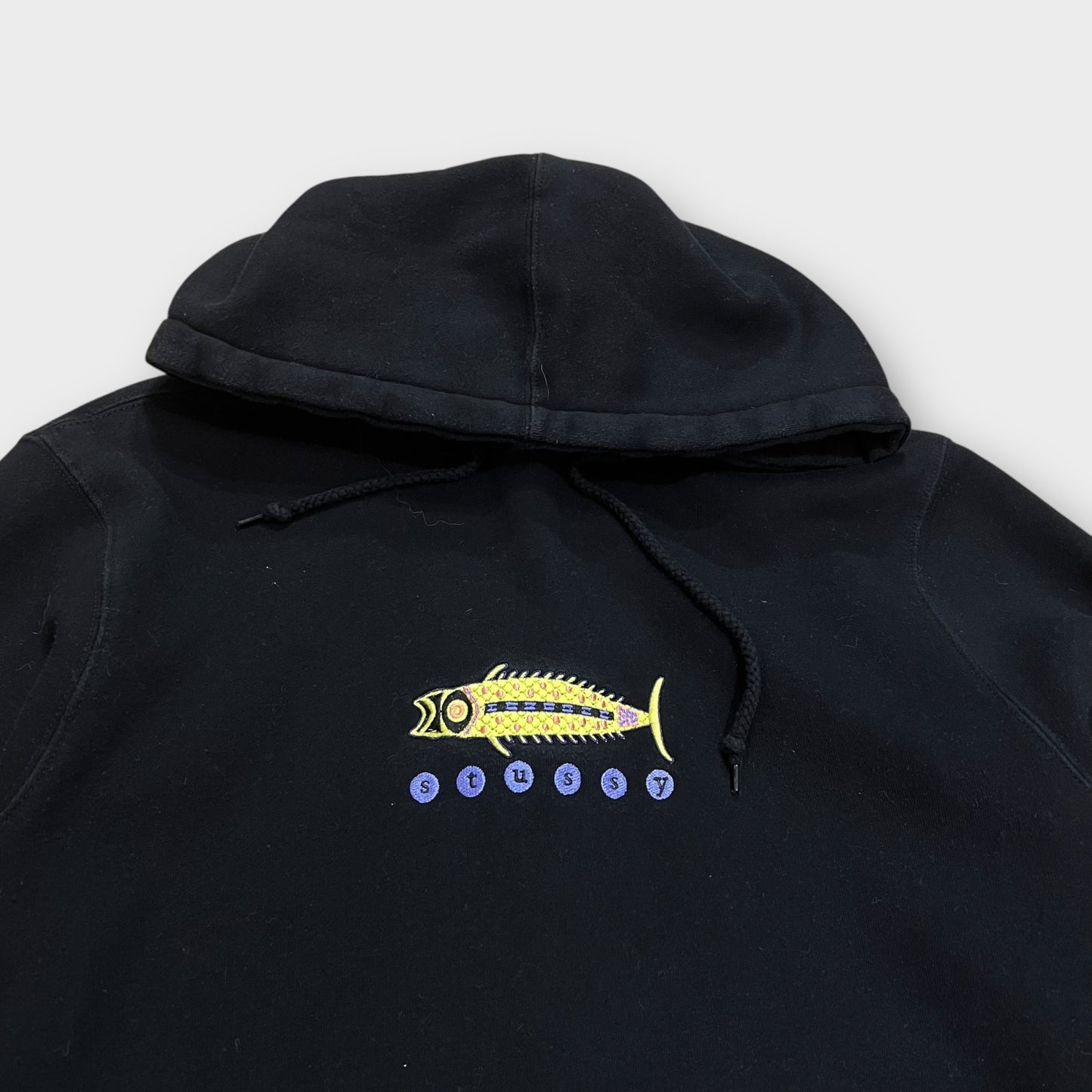 Hoodie Stussy Brodé Noir - S