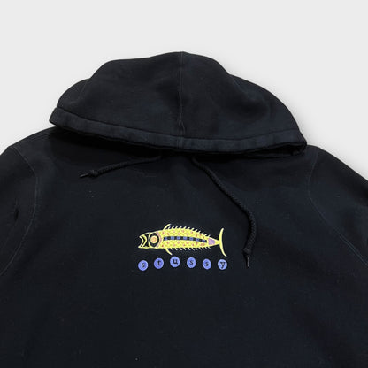 Hoodie Stussy Brodé Noir - S