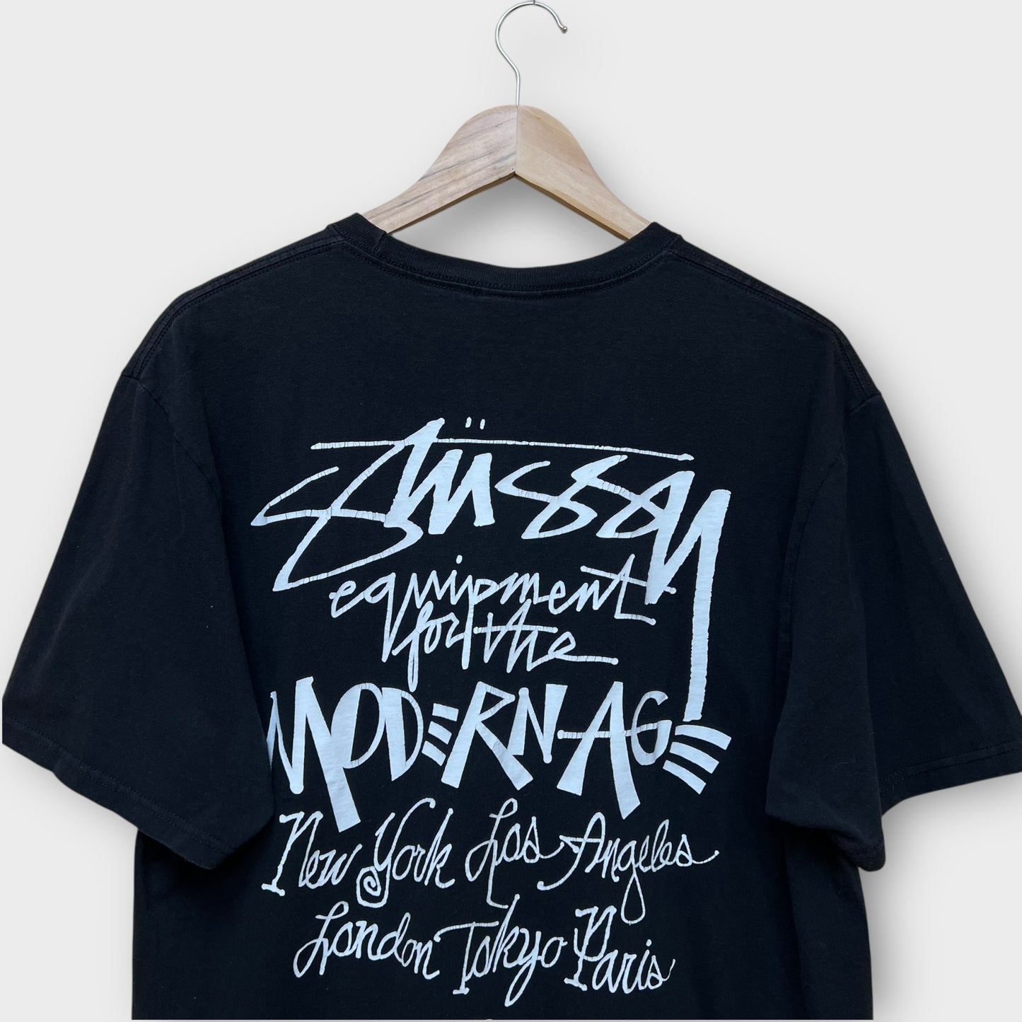 T-shirt Stussy Modernage noir - L
