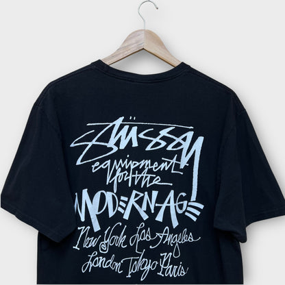 T-shirt Stussy Modernage noir - L