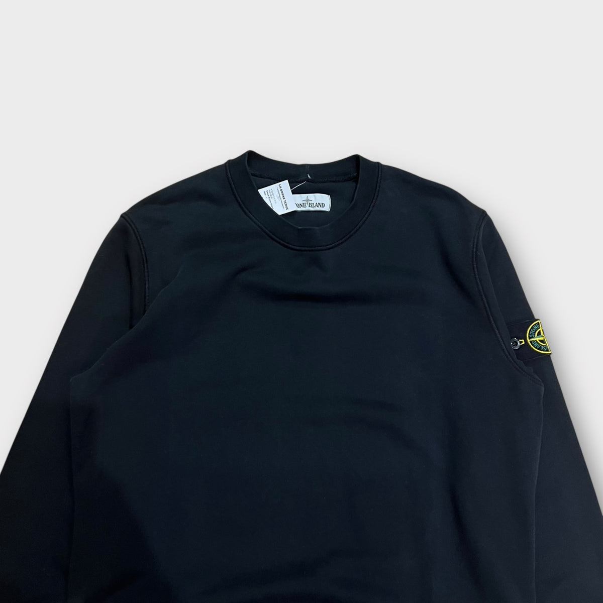 Sweat Stone Island Noir - L
