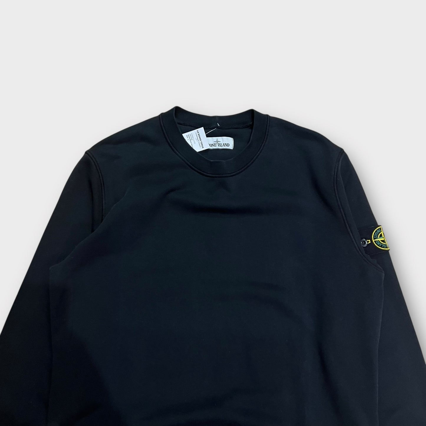 Sweat Stone Island Noir - L