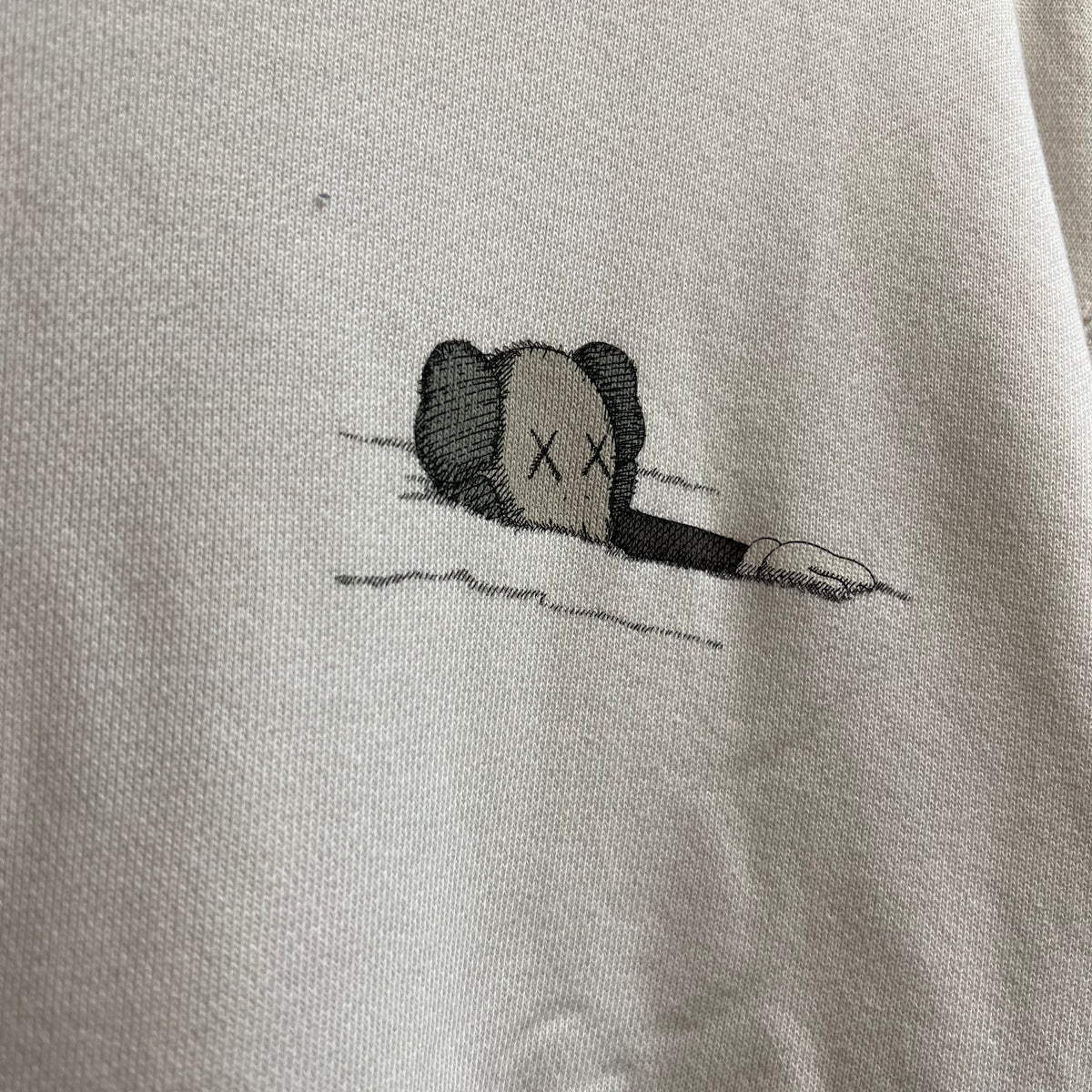 Sweat Kaws x Uniglo Blanc - XL