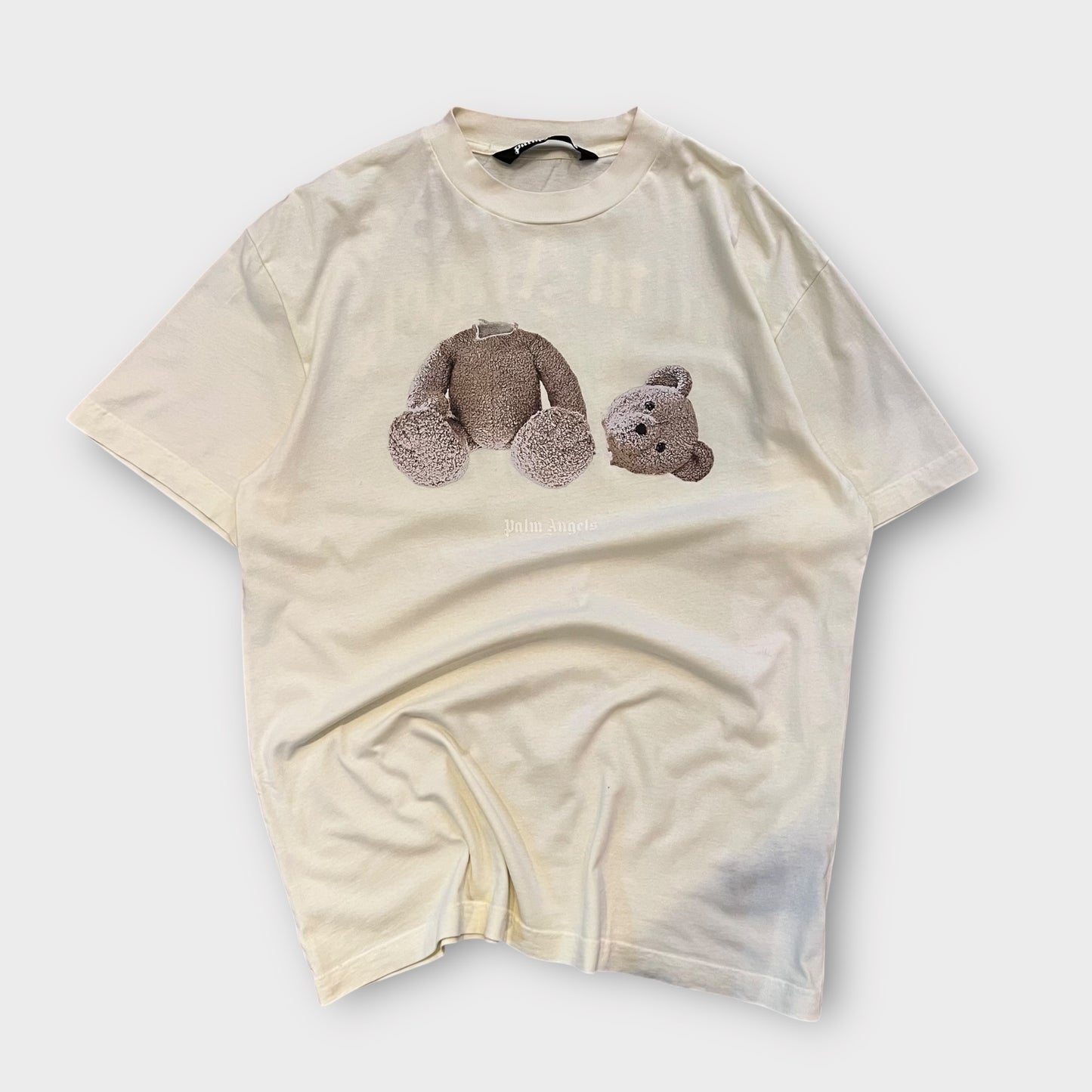 T-shirt Palm Angels Bear Jaune - L