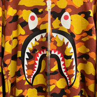 Sweat Bape orange et jaune - XL