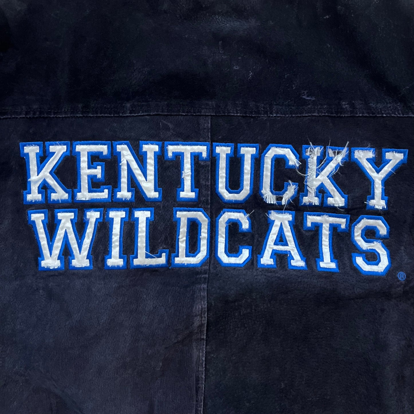 Veste Kentucky Wildcats Vintage Essex Suede - XXL