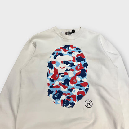 Sweat Bape Blanc - S