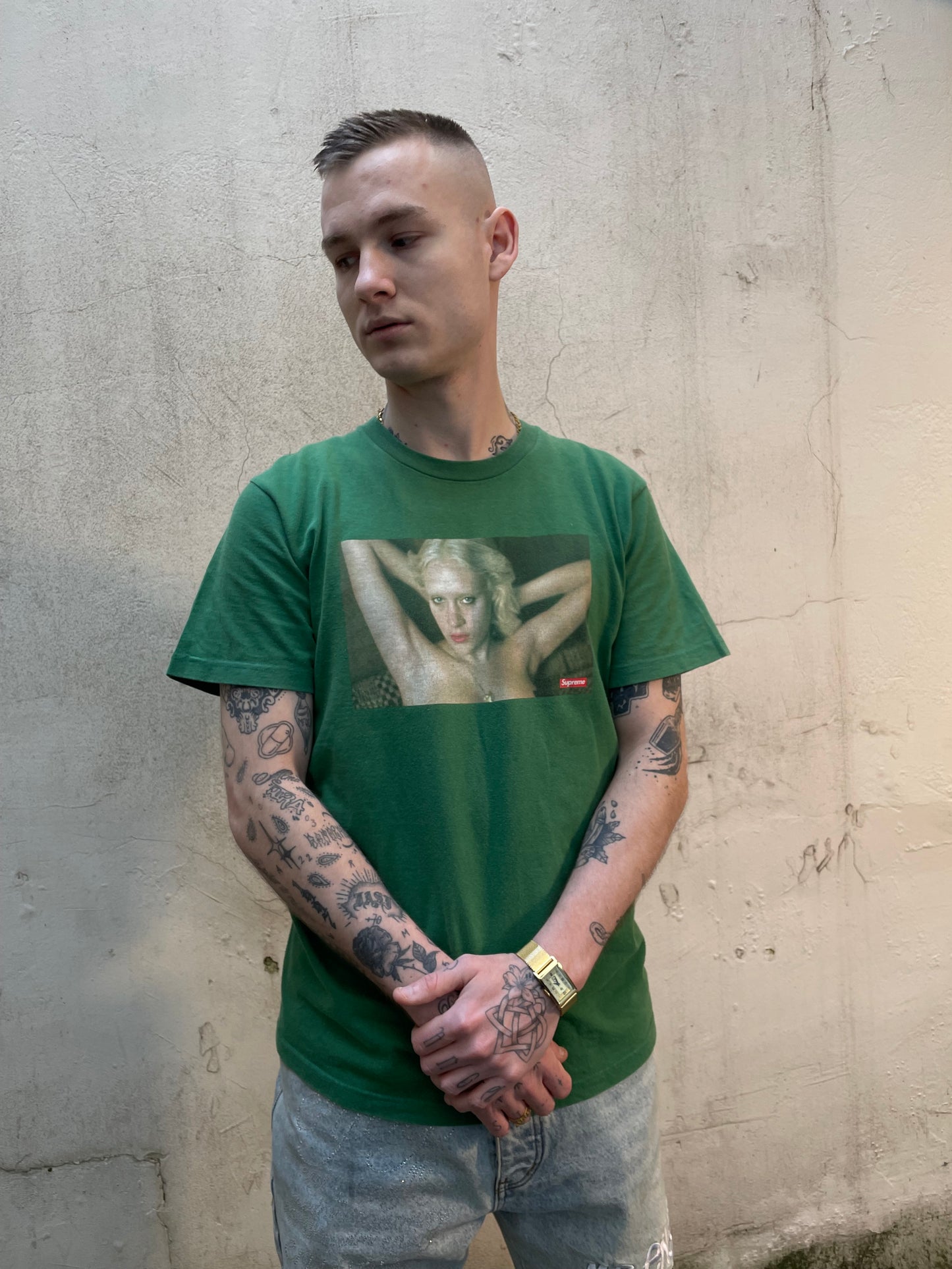 T-shirt Supreme Gummo Dot vert de 2022 - S