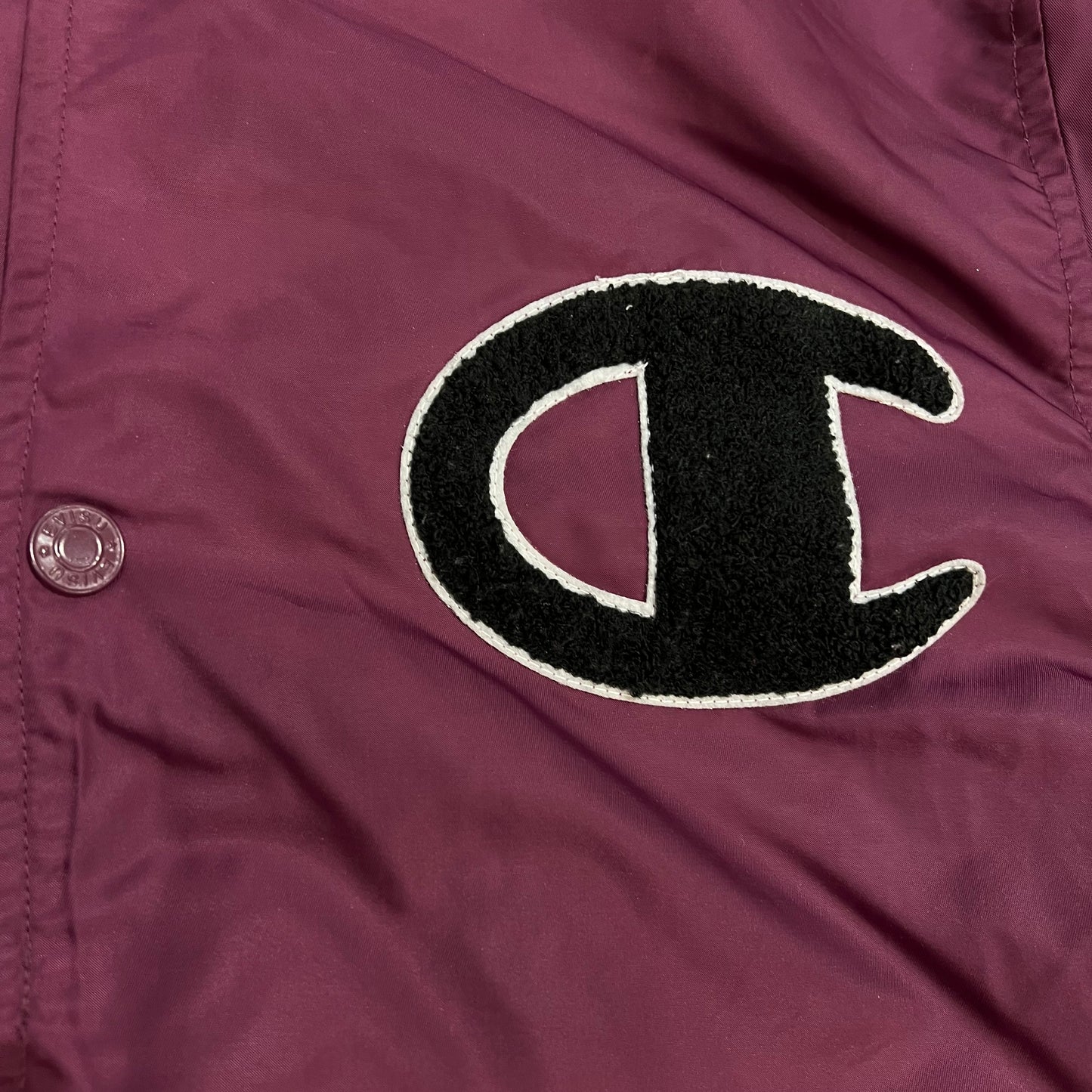 Bomber Satin Champion x Evisu Bordeaux - L