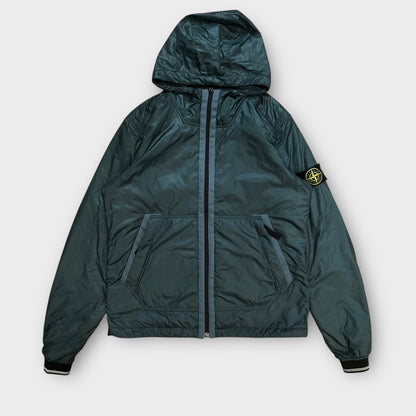 Veste Stone Island Verte Micro Rip Stop - M