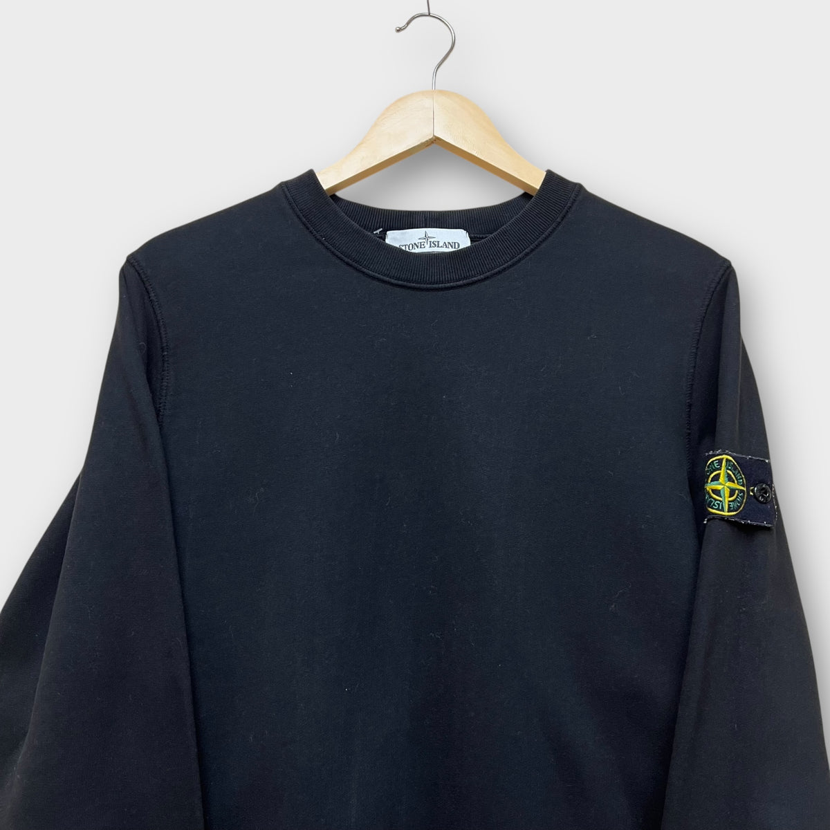 Sweat Stone Island Noir - S