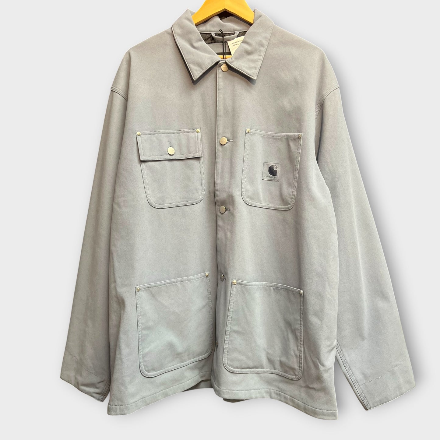 Carhartt Michigan Jacket Suede Bleu - XXL