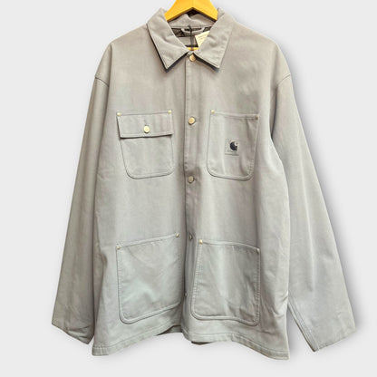 Carhartt Michigan Jacket Suede Bleu - XXL