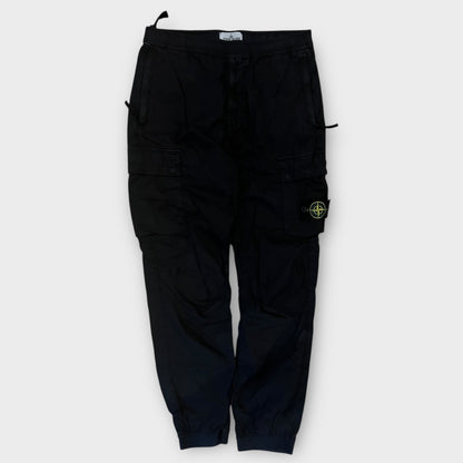 Pantalon Cargo Noir Stone Island (Valeur 385) -FR42
