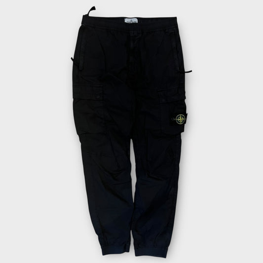 Pantalon Cargo Noir Stone Island (Valeur 385) -FR42