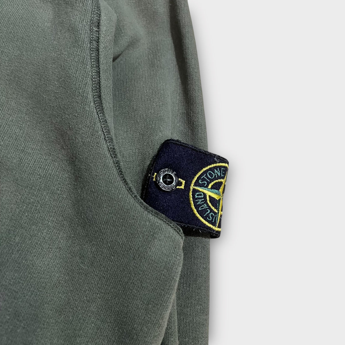Hoodie Stone Island kaki - XL