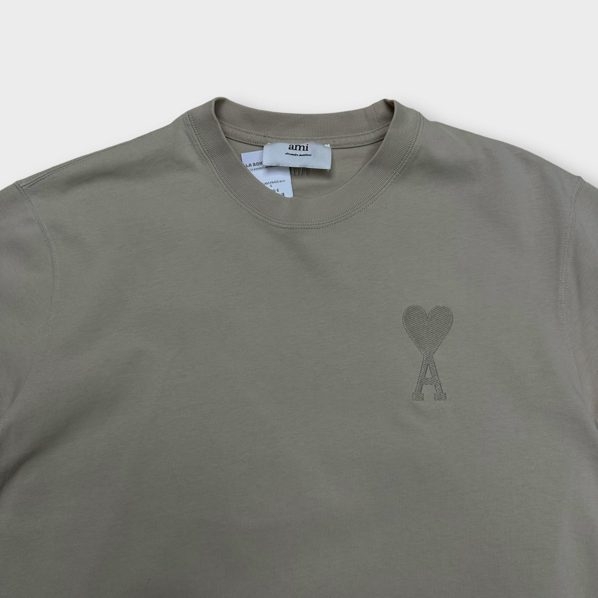 Tshirt AMI Paris Écru - S