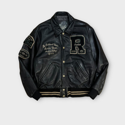 Veste En Cuir Redskins Noir - XL