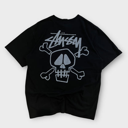 T-shirt Stussy noir "Skull" - L
