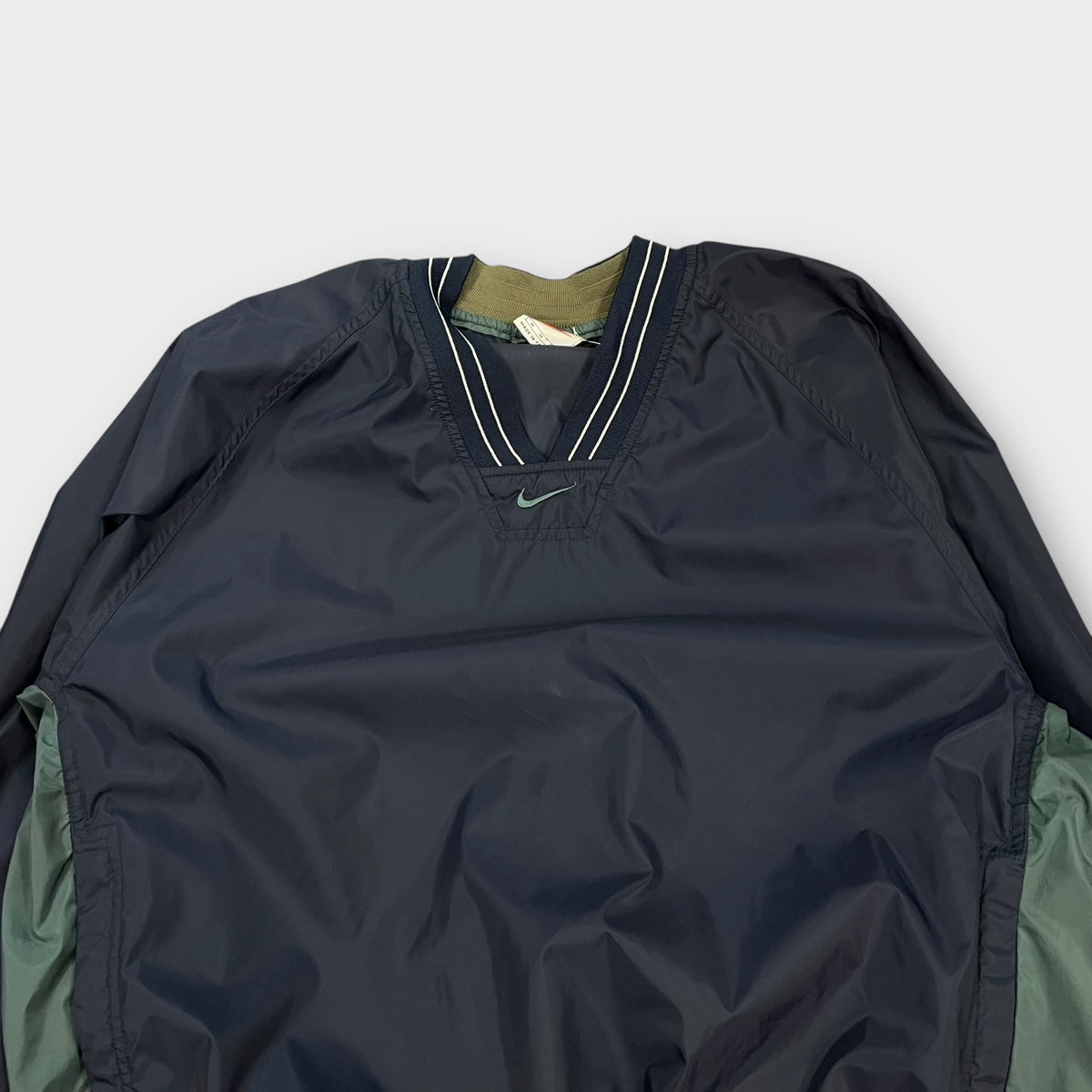 Haut Nike vintage bleu middle swoosh 90's - L
