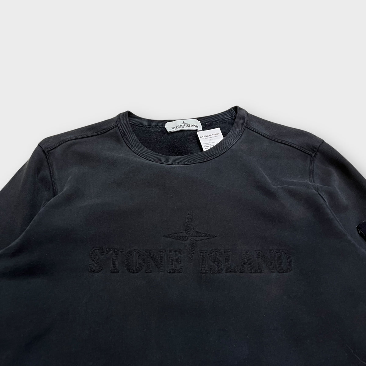 Sweat Stone Island Noir - M