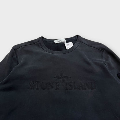 Sweat Stone Island Noir - M