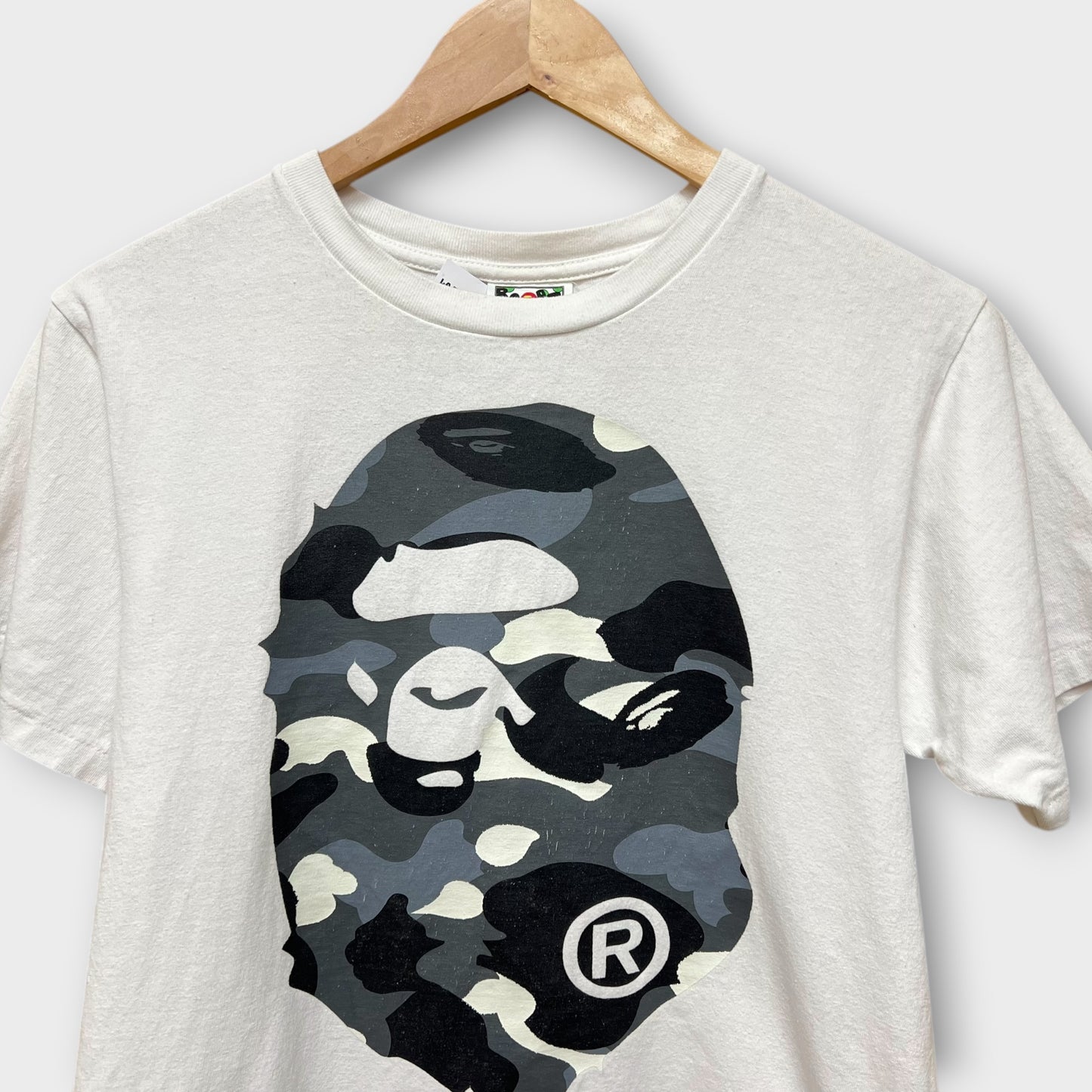 T-shirt Bape blanc - S fit XS