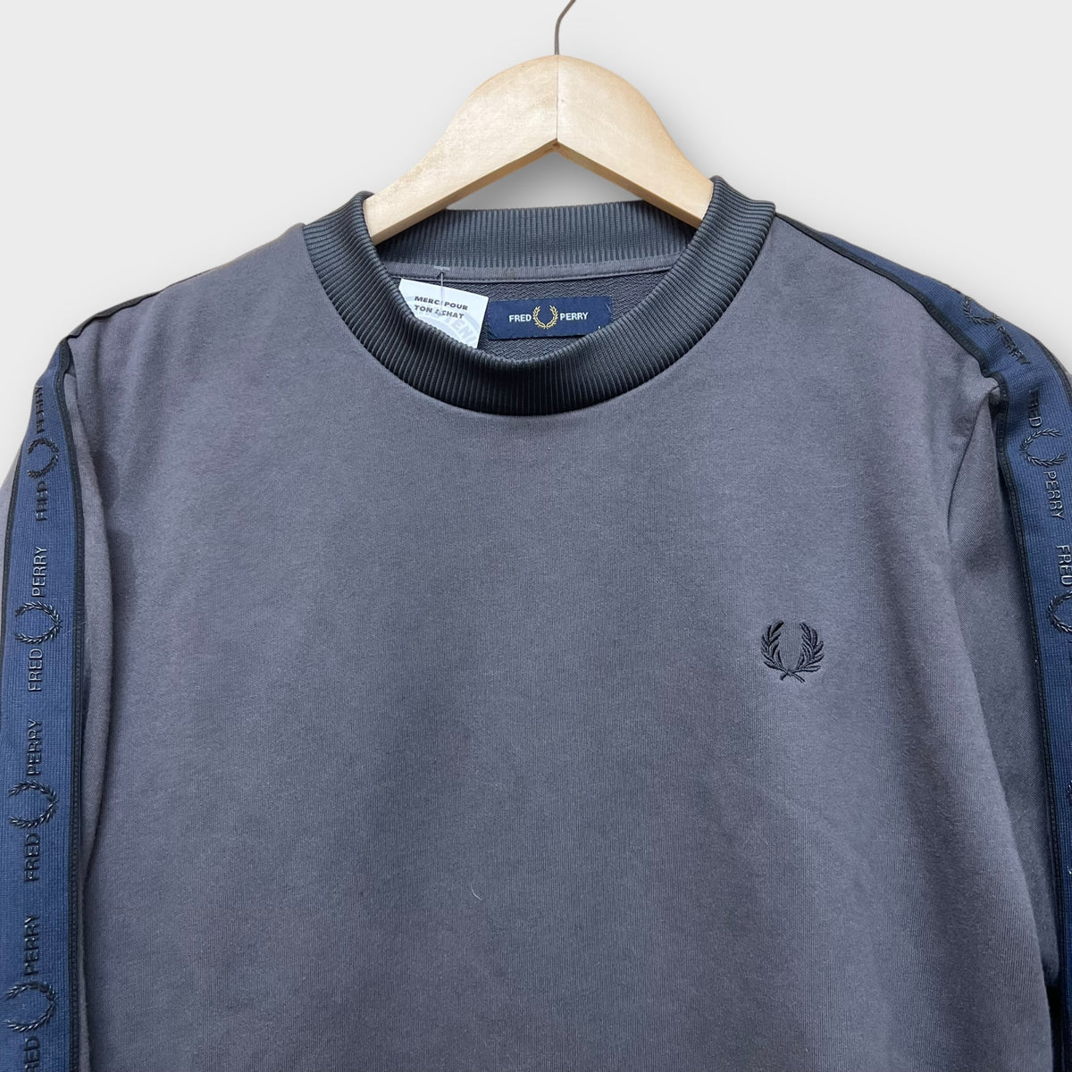 Sweat Fred Perry gris - L