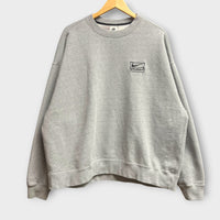 Sweat gris Nike Stussy - XL