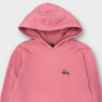 Hoodie Stussy rose basic logo - L