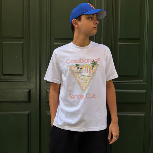 T-shirt Casablanca blanc - M