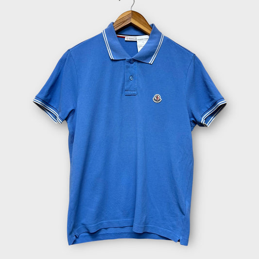 Polo Moncler Bleu Ciel - S
