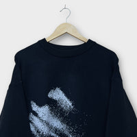 Pull marque indé noir - M