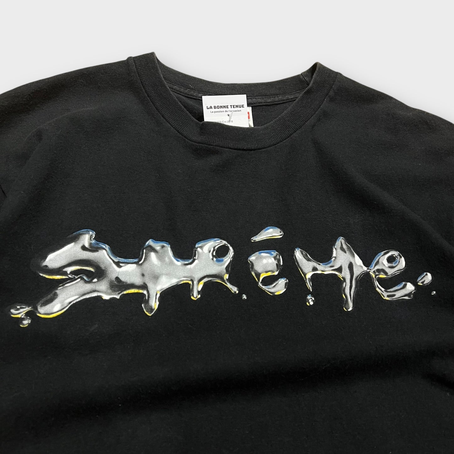 T-shirt Supreme "Liquid" Noir - M