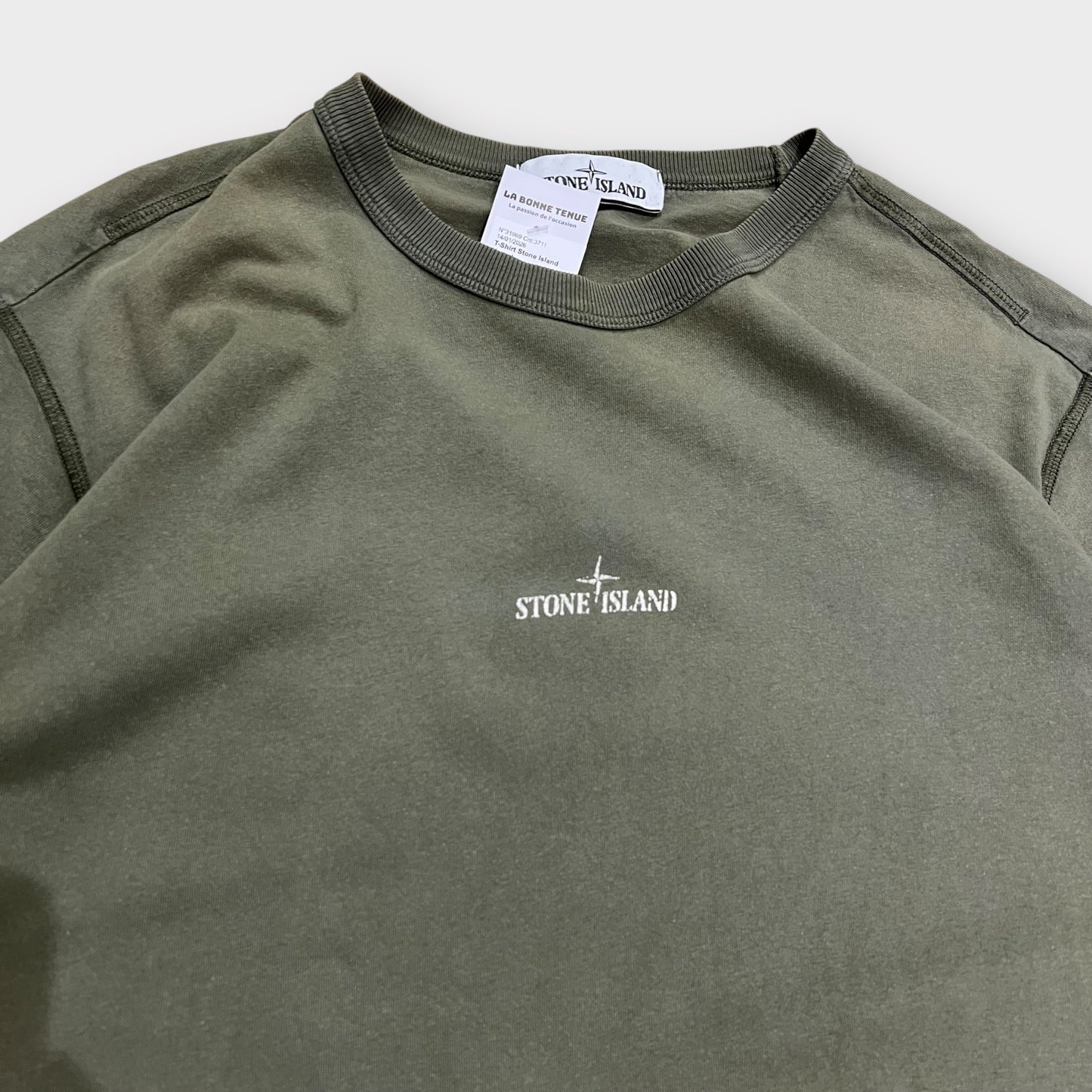 T-Shirt Stone Island Vert - L
