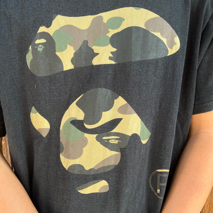 T-shirt Bape noir camo - L