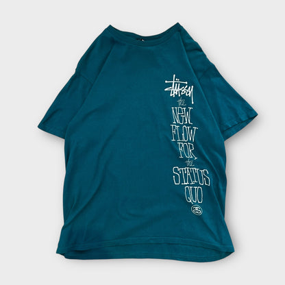 T-Shirt Stussy Bleu Turquoise - M