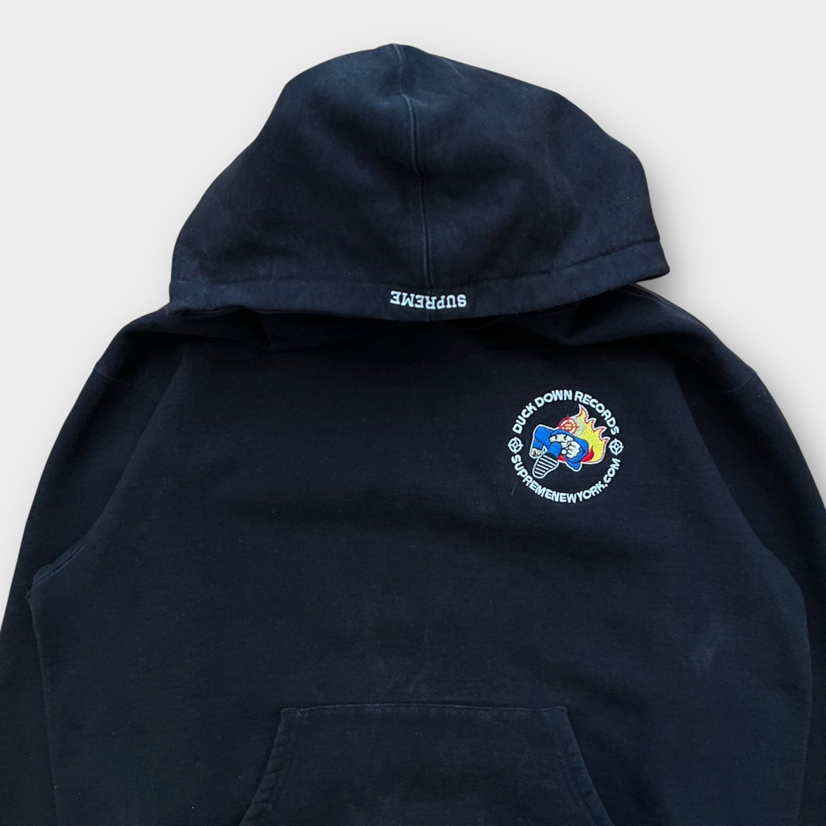 Hoodie Supreme X Duck Down Records Noir - M
