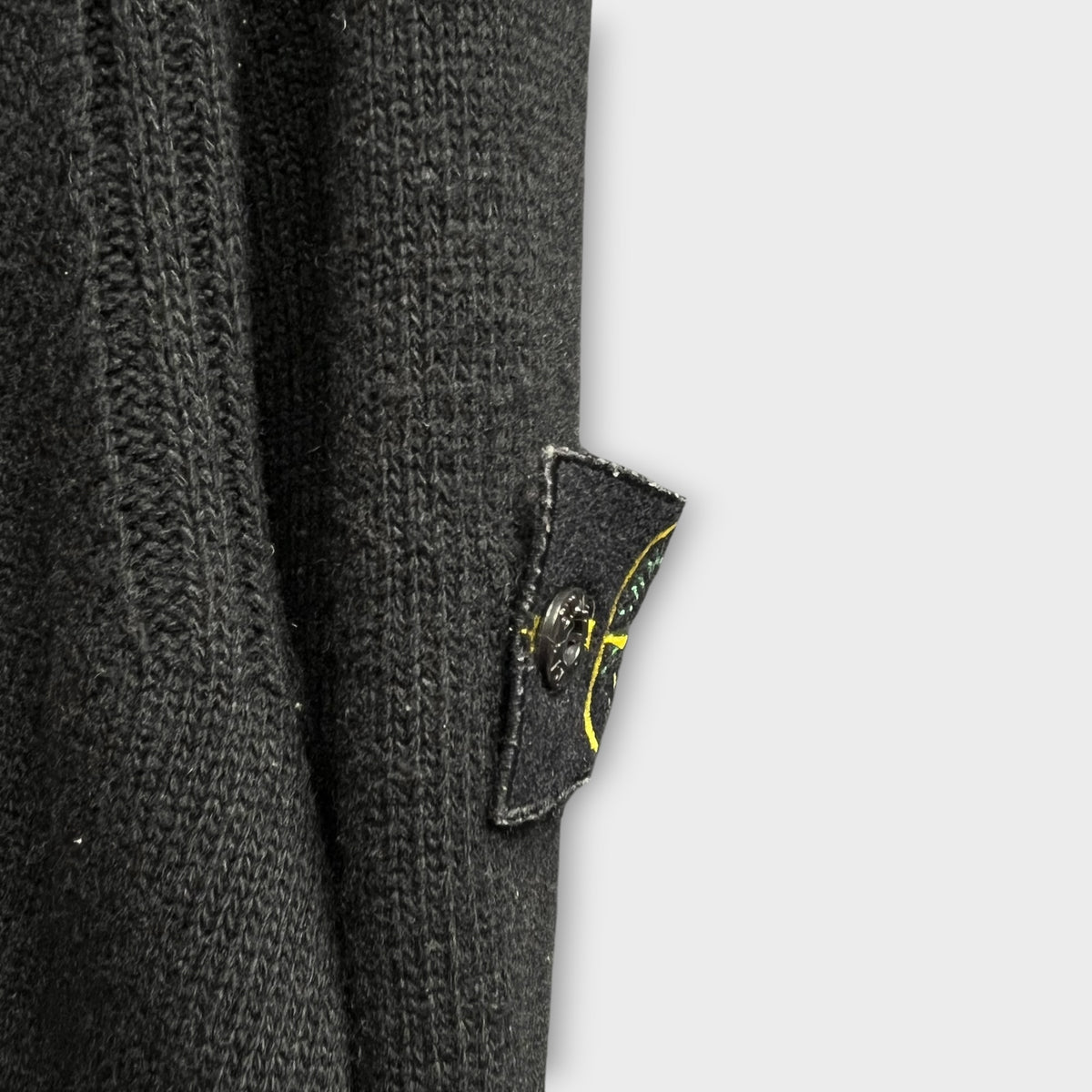 Veste Maille Noir Stone Island - XL