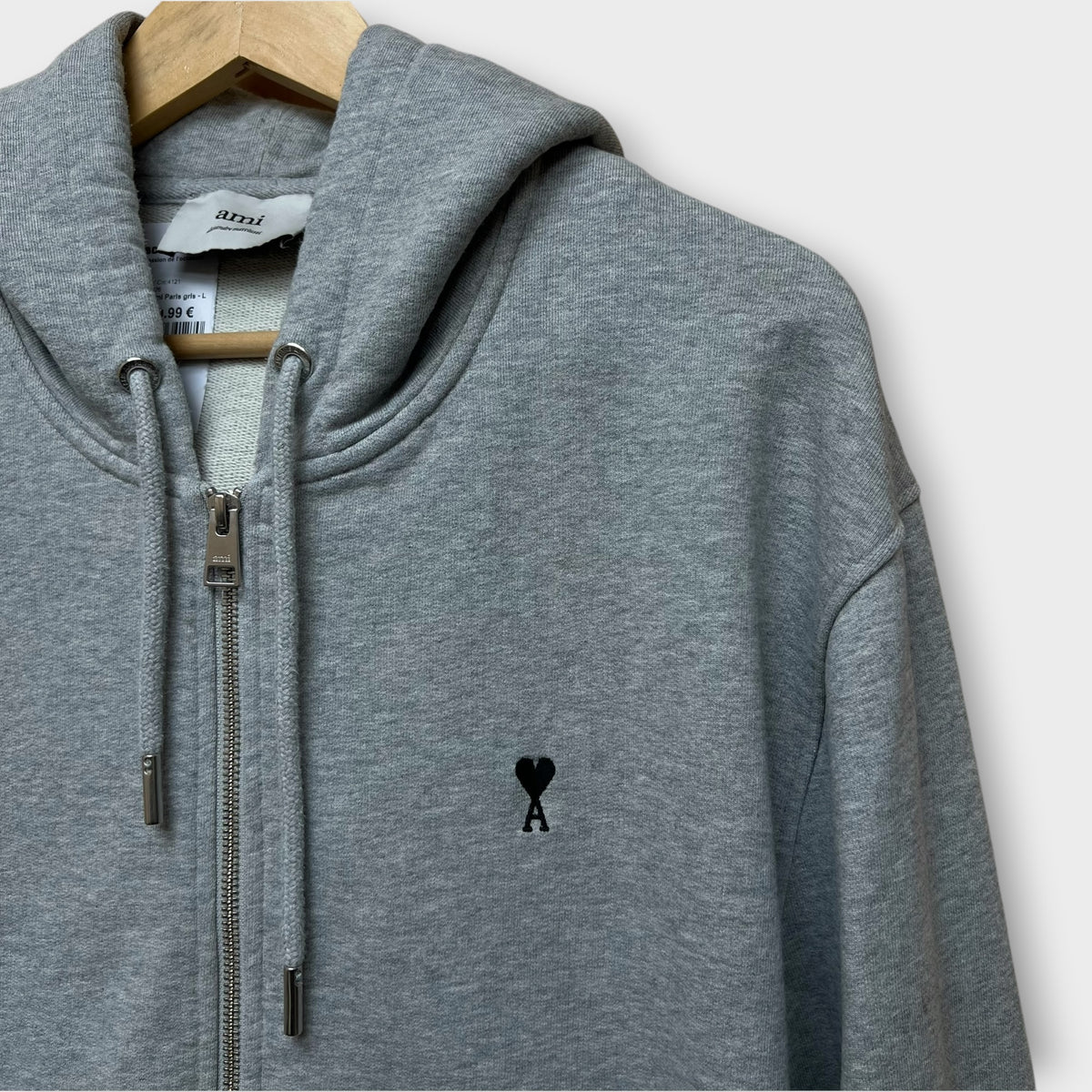 Veste Ami Paris gris - L