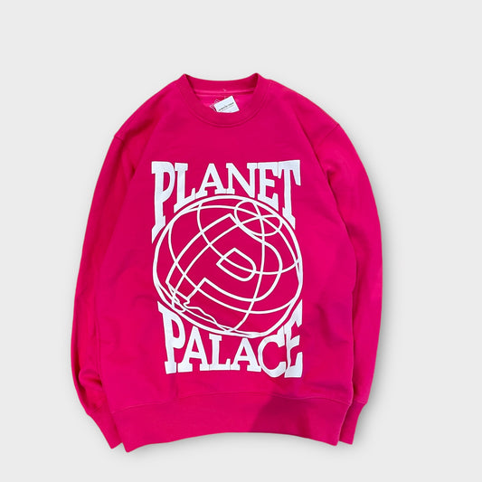 Sweat Palace Planet Crew rose - S