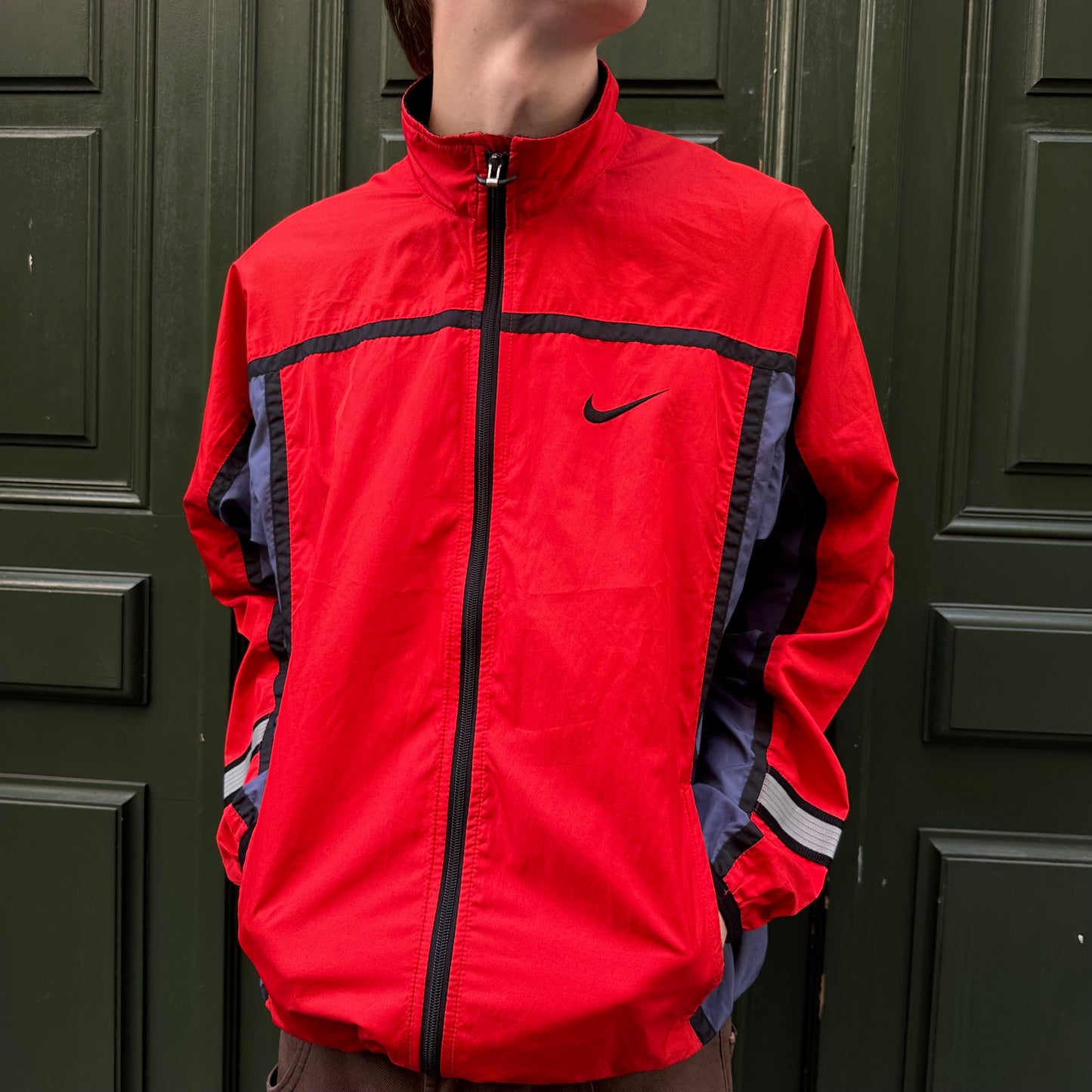 Vintage 90's Red Nike Jacket - M