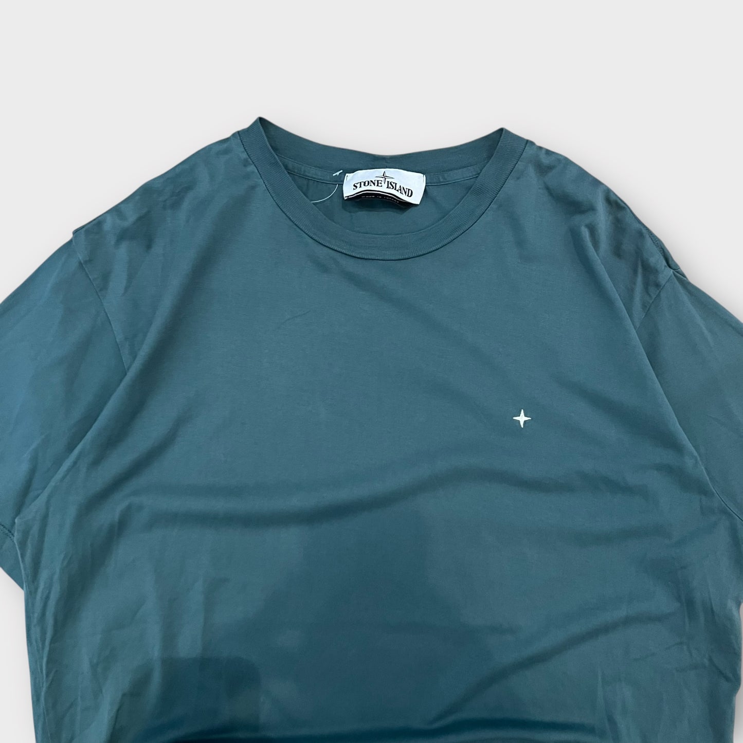 T-shirt Stone Island Vert - L