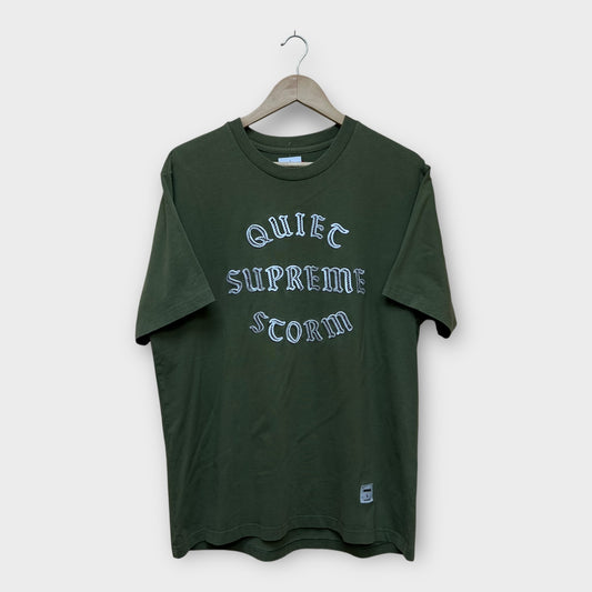 T-shirt Supreme Quiet Storm vert - L