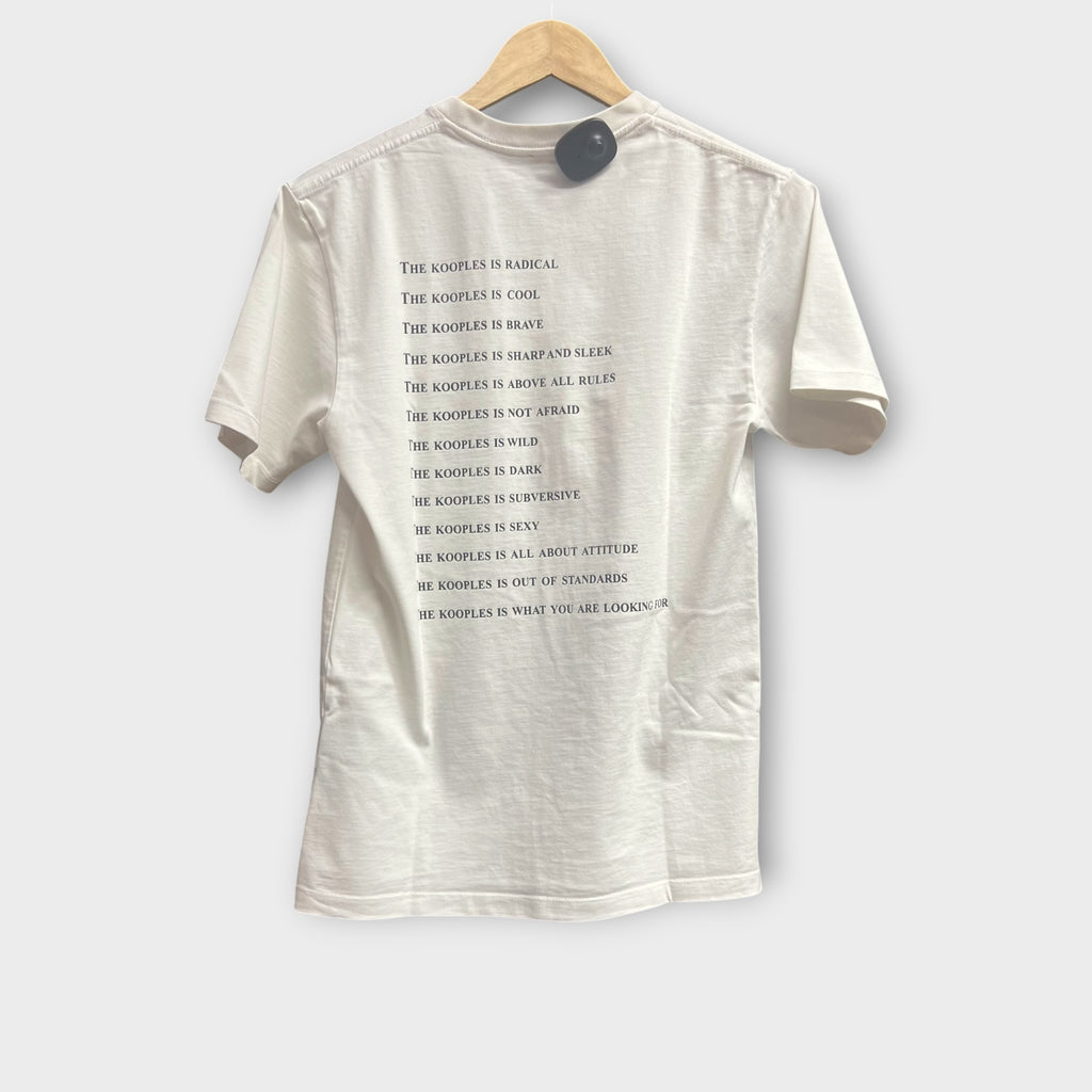 T-Shirt The Kooples Blanc - XS