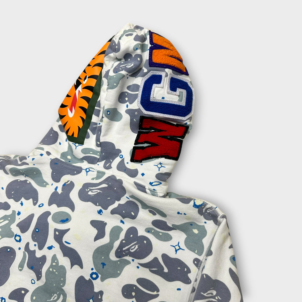 Veste A BATHING APE (BAPE) M blanc / bleu