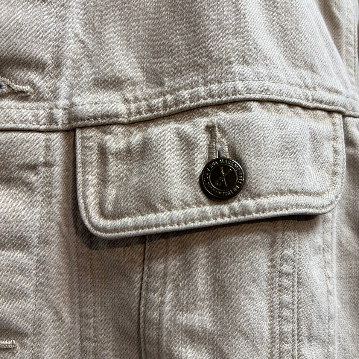Veste En Jeans APC Beige - M