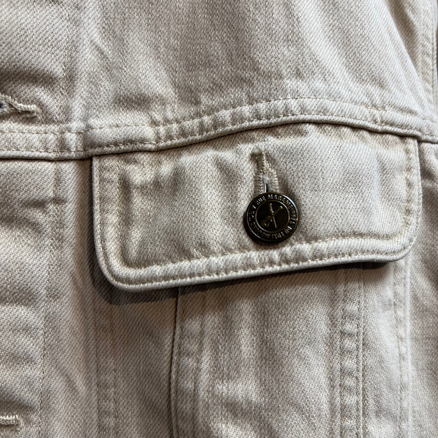 Veste En Jeans APC Beige - M