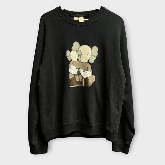 Sweat Kaws X Uniqlo Noir - M